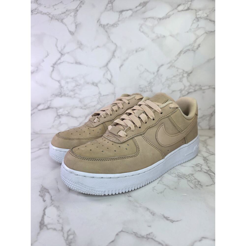 Nike WMNS Air Force 1 PRM MF Vachetta Tan White Sneakers DR9503-201 Women's 8
